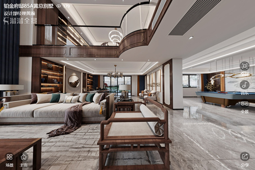 衢州101-200平米现代简约风格铂金府室内装修设计案例